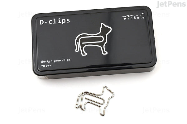 High-quality cat-shaped paperclips from JPT America.