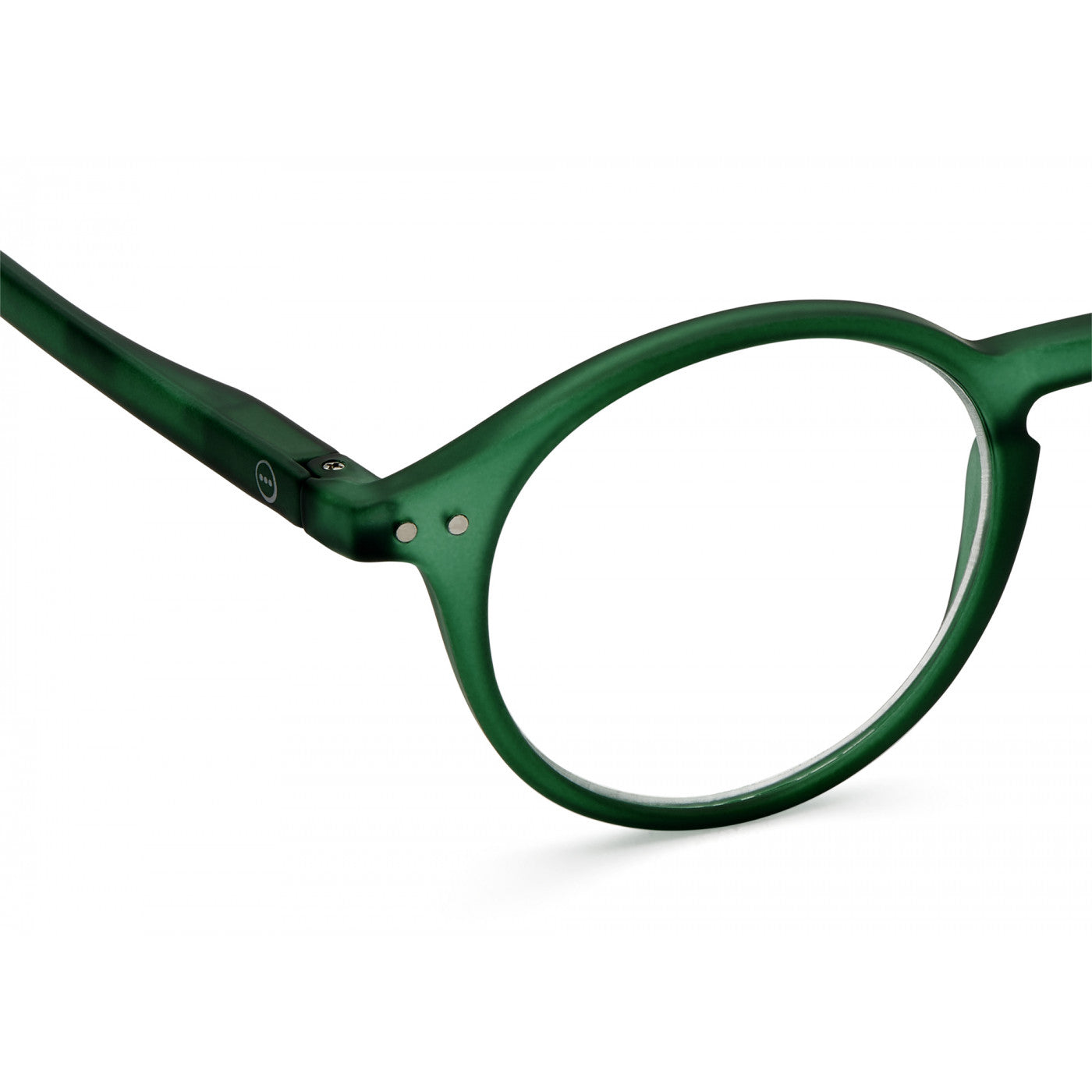 Reading Glasses (D) in Green Crystal Stitch and Tickle