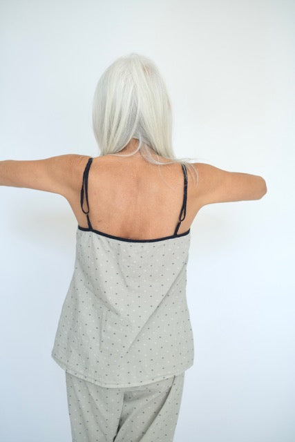 Domi classic pajama set sleepwear loungewear shop boston