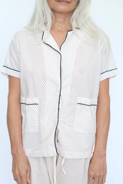 Domi classic pajama set sleepwear loungewear shop boston