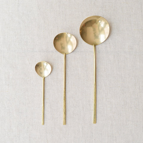 Japanese Brass Spoons
