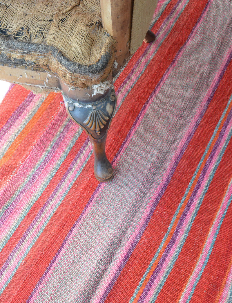Vintage Peruvian textile rug  heavy blankets