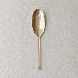 Japanese Brass Large Serving Spoon Hand forged in Japan Lue