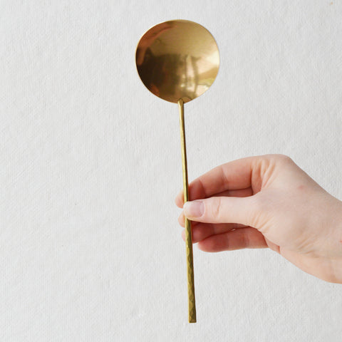 Japanese Brass Spoons - Thumbnail 4