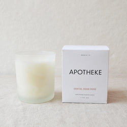 Apotheke Santal Rock Rose Candle shop boston