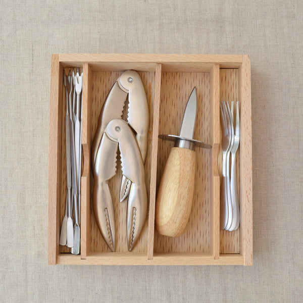 Seafood tools crackers oyster knife gift set
