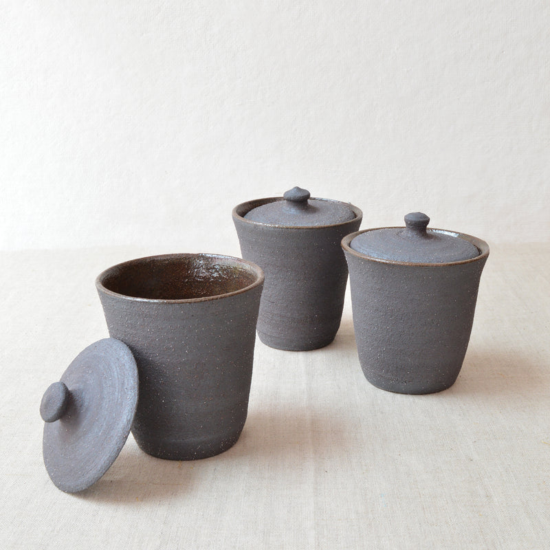 Handmade Lidded Tea Cups