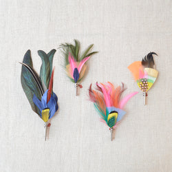 feather brooch My Bob shop boston