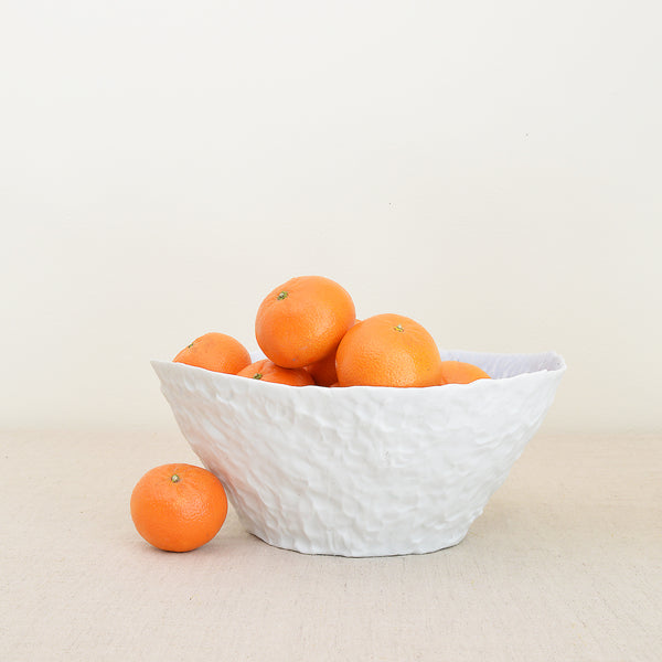 Hand-pinched Porcelain Bud Vase by Maine Potter Ingrid Bathe