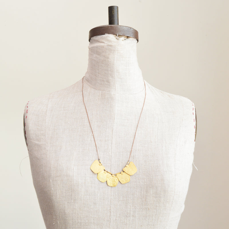 5 five golden talismans necklace River Song shop boston sowa jewelry store boutique gift shop 