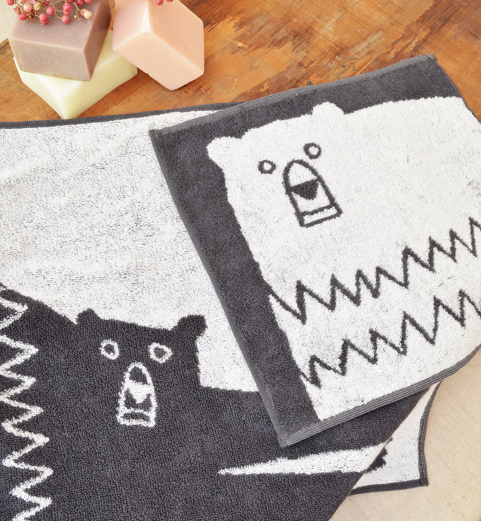 Japanese Bear Towel | Stitch and Tickle