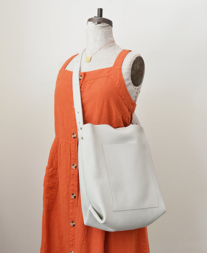 Stitch and Tickle everyday carryall leather bag handmade boston gift shop sowa independent boutique