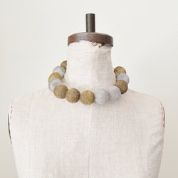Handmade wire multi sphere necklace jewelry. Shop Boston