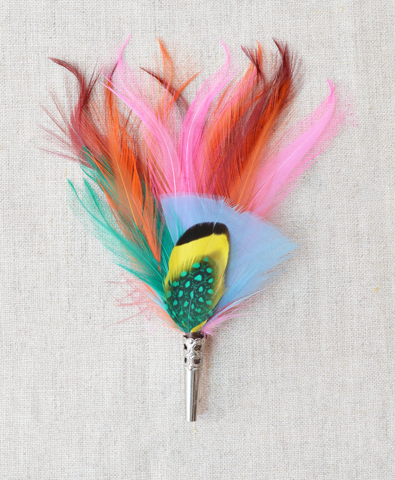 feather brooch My Bob shop boston