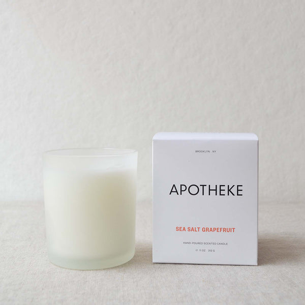 Apotheke Sea Salt Grapefruit Candle sowa Boston boutique gift shop gift store independent business