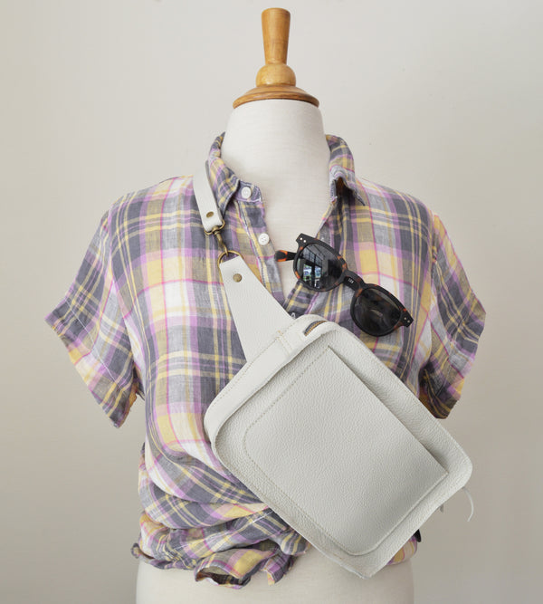 The Lisbon Waist Bag - Cement