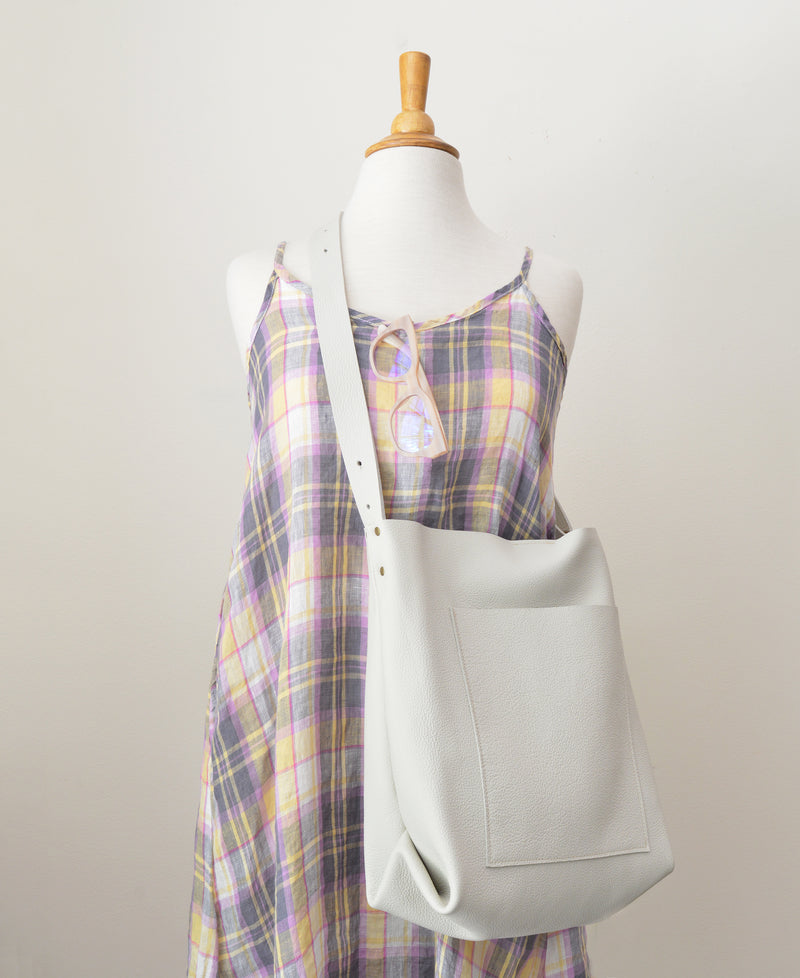 Stitch and Tickle everyday carryall leather bag handmade boston gift shop sowa independent boutique