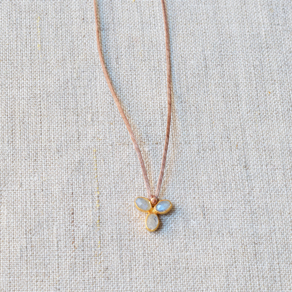 Labradorite Floret Necklace
