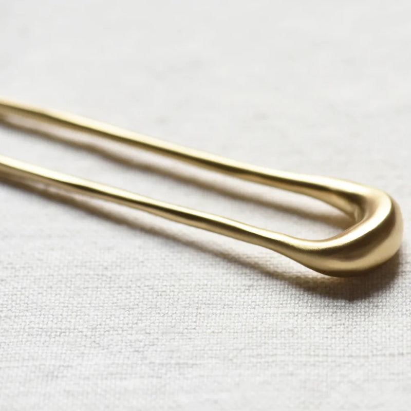 864 Design Brass hair pin simple Shop Boston