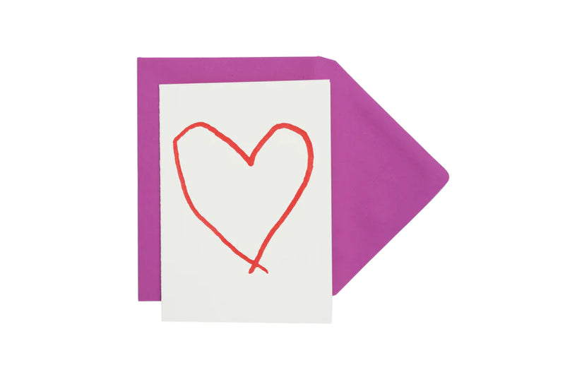 Big Heart Notecard