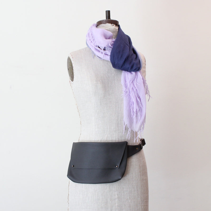 stitch and tickle strasbourg belt bag fanny pack hip bag hip sack handmade leather made in boston