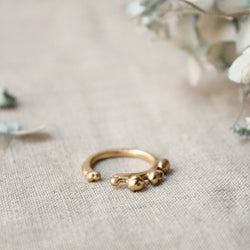 Julie Cohn Ripple bronze adjustable ring. Shop Boston