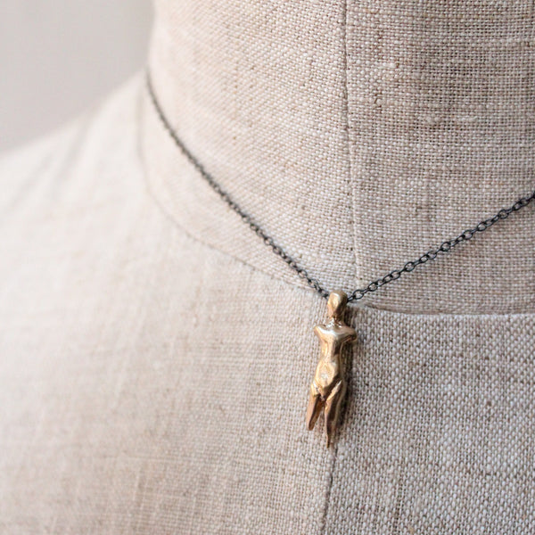 Julie Cohn Athena bronze pendant Boston shop