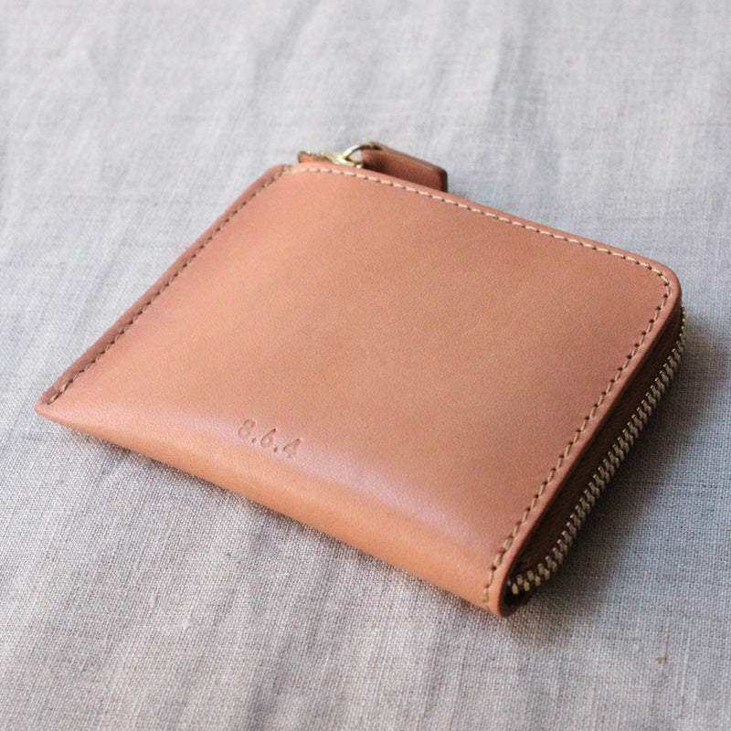 864 Design leather wallet zip Horween Shop Boston