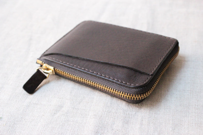 864 Design leather wallet zip Horween Shop Boston