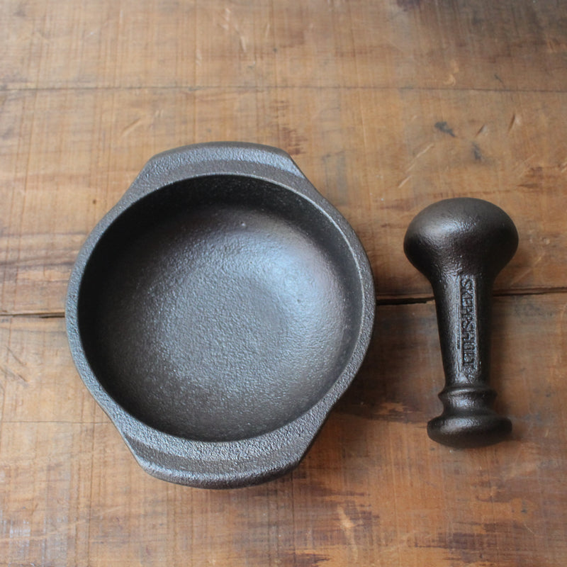 Skeppshult Cast Iron Mortar and Pestle Made in Sweden boston gift shop