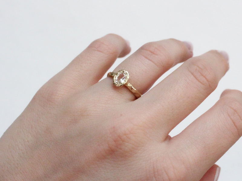 Emilie Shapiro Kismet ring in 14kt gold, Shop Boston