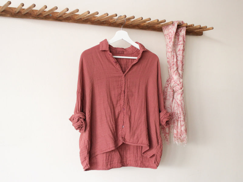CP Shades Ramona double cotton shirt Shop Boston