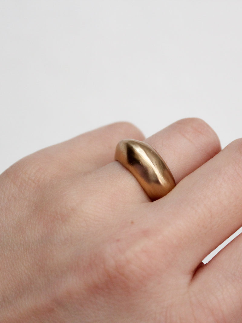 Julie Cohn Caviar bronze adjustable ring. Shop Boston
