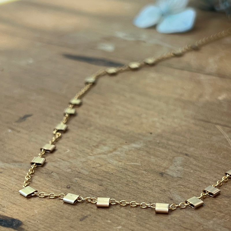 Julie Cohn Bertoia Chain necklace gold filled Boston shop