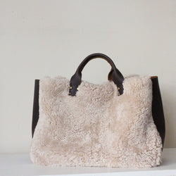 The Large Shearling Tote