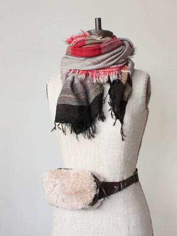 Porto Shearling Belt Bag - Thumbnail 5