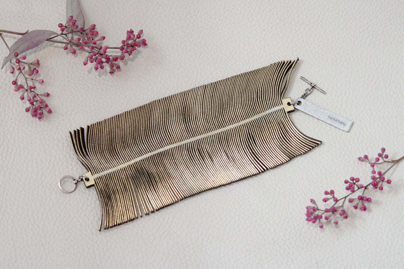 Leather Fringe Bracelet  Oropopo Shop Boston