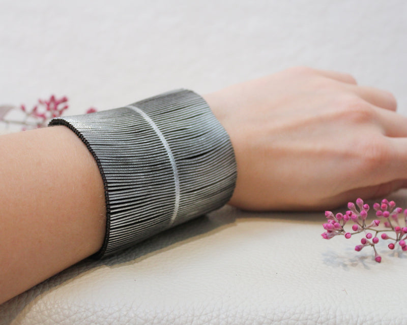 Leather Fringe Bracelet  Oropopo Shop Boston
