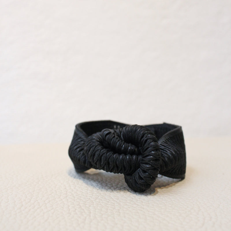 Rattlesnake leather bracelet Oropopo Shop Boston