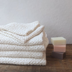 Organic Cotton Waffle Bath Towel