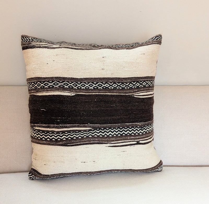 Vintage Berber Moroccan Pillows - Large Square - Assorted Patterns