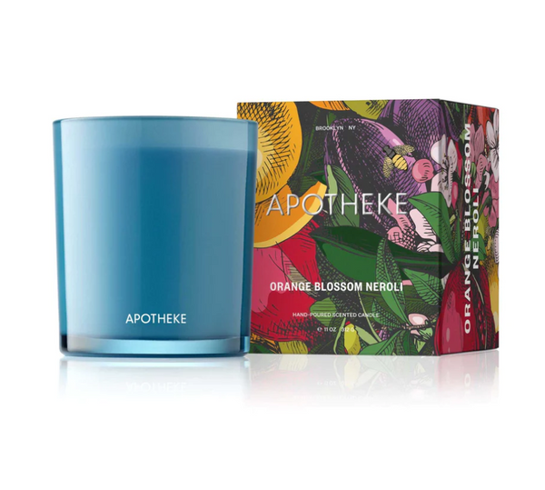 Apotheke orange blossom neroli candle. Shop Boston