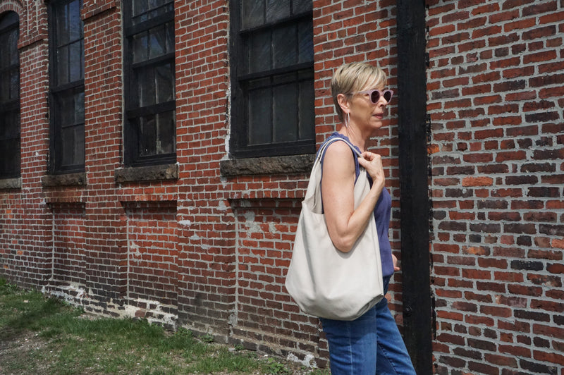 The  Large Slouch Bag - Ocean
