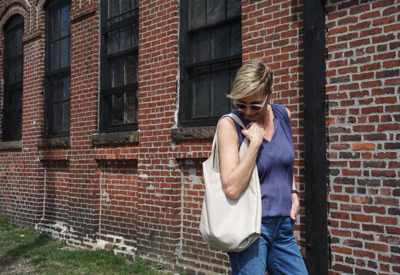 The  Large Slouch Bag - Ocean