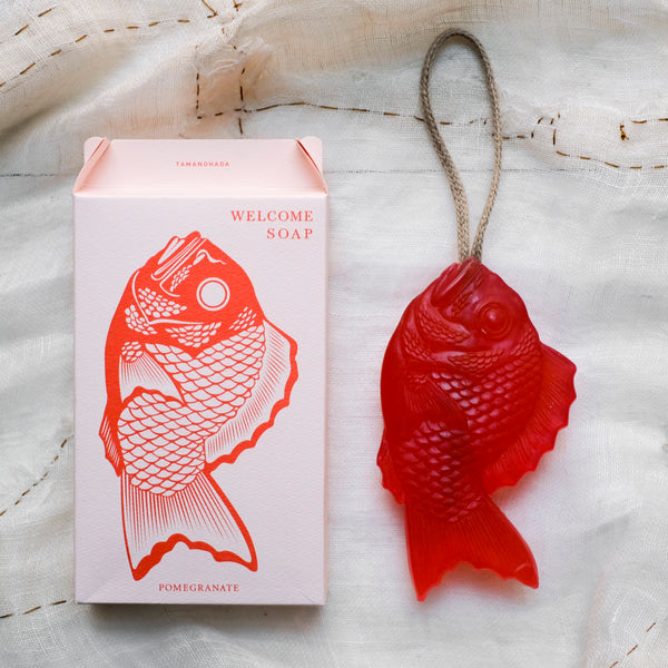 Japanese Fish Welcome Soap - Red