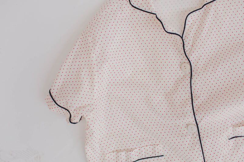 Domi classic pajama set sleepwear loungewear shop boston