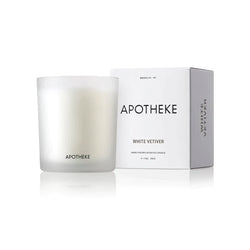 Apotheke white vetiver candle Shop Boston