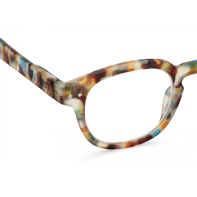 French Izipizi reading glasses C Blue Tortoise