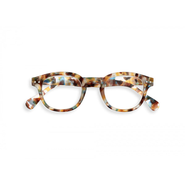 French Izipizi reading glasses C Blue Tortoise