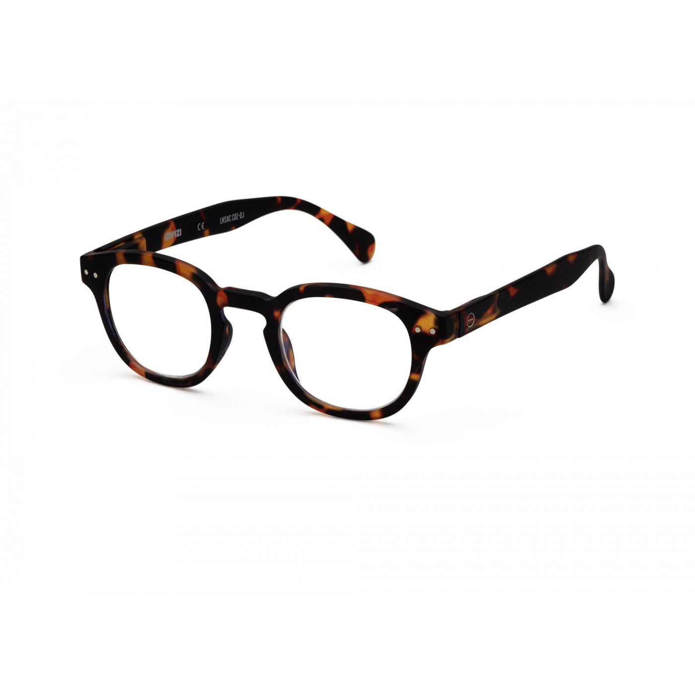 Stylish Tortoise and Black Reading Glasses Set +4.0 Black/Tortoise Thick Acetate Rectangle Reading Glasses - Roth main image 2